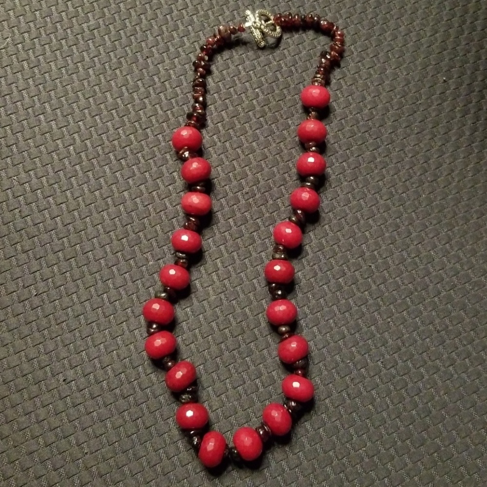 Bold❤Beautiful Ruby Gemstone Necklace